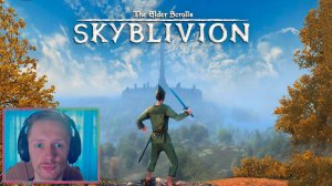 SKYBLIVION (2025) Обзор на Геймплей Oblivion на движке Skyrim, ремейк легенды обещают в этом году!