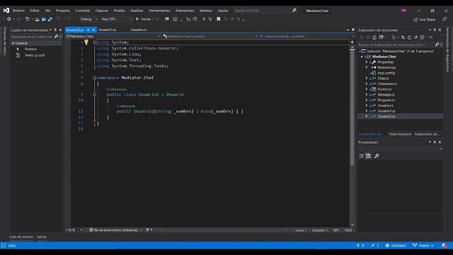 Patrón de diseño Mediator en C#