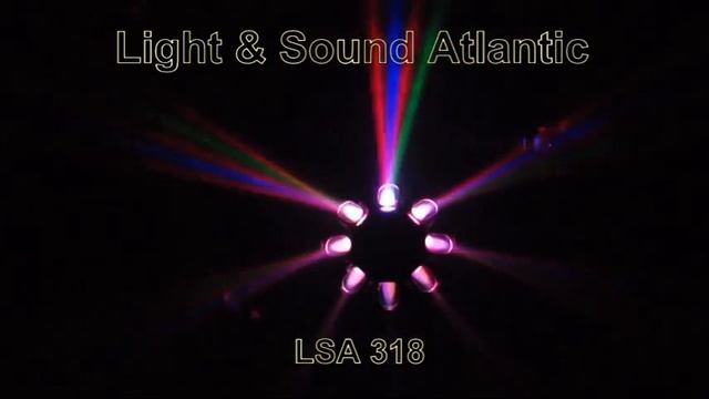 LSA 318 8 mirror scan led form light and sound atlantic $279 cdn смотреть онлайн