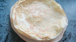 рецепт тонких и очень вкусных блинов