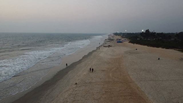 Benaulim beach dronie 120 meters - Trinity beach | DJI Mini 2
