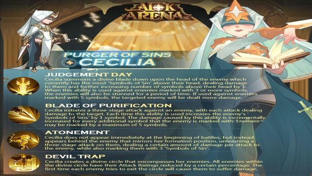 AFK Arena Silvina 2.0? New Hero! Cecilia The Purger of Sins смотреть онлайн