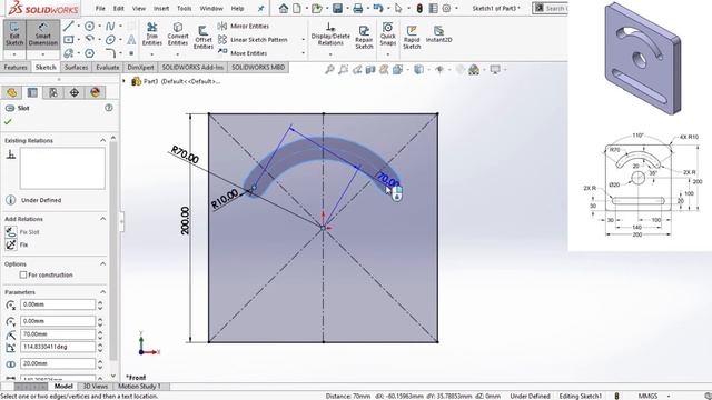 ✅💯✅ Solidworks Tutorial # 10 : Simple Part Designs