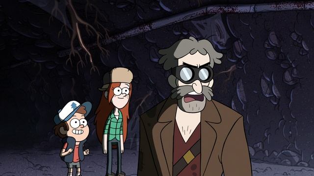 Гравити Фолз 2 сезон 2 серия В бункере мультсериал 2012