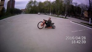 Дрифт трайк.