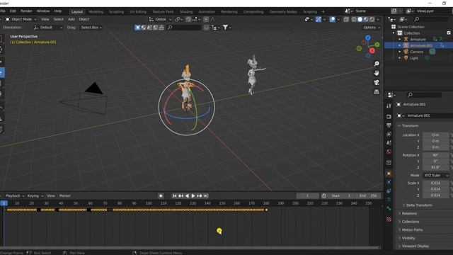 איך משלבים מספר אנימציות בדמות /הדרכה בתוכנת בלנדר. blender Multiple animations with mixamo смотреть онлайн