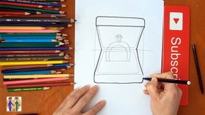 Как нарисовать кольцо. Онлайн-школа рисования "Малевашки"