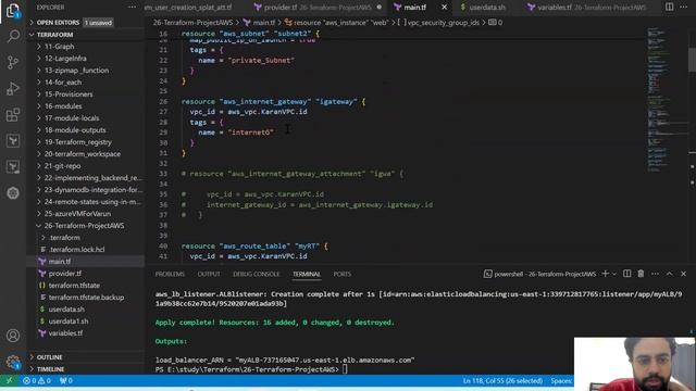 AWS Infrastructure setup using Terraform | Project 4 | IaC (INFRASTRUCTURE AS A CODE)