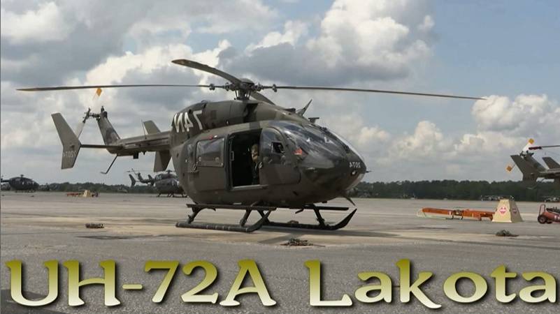 UH-72A Lakota - легкий вертолет американской армии