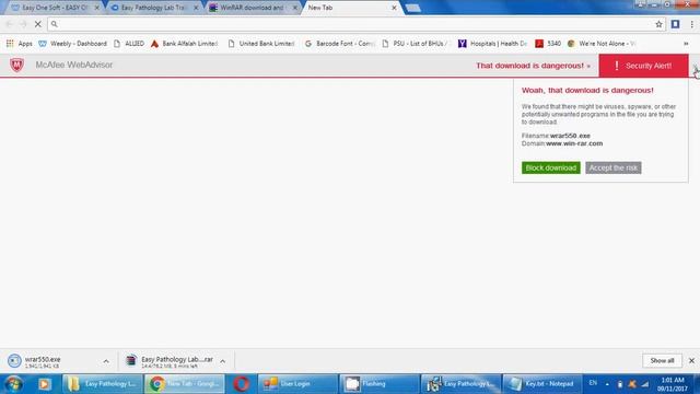 Laboratory software Demo - download Easy Pathology Lab