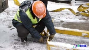 Кран -4 Открытие. Монтаж инженерного оборудования.