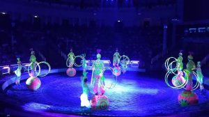 "ВОЛШЕБНЫЕ ОБРУЧИ", ШОУ "ПЕСЧАНАЯ СКАЗКА" ГИИ ЭРАДЗЕ, САРАТОВСКИЙ ЦИРК