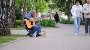 Уличный музыкант. Ставрополь