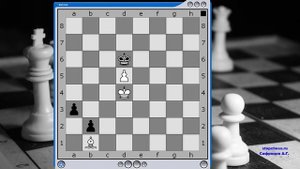 Задание №9 Слон с пешкой против двух пешек