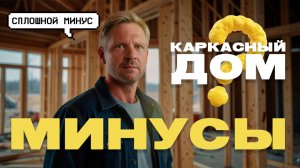 Минусы каркасных домов