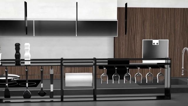 LINEA, a new system of shelfs by Volpato Industrie