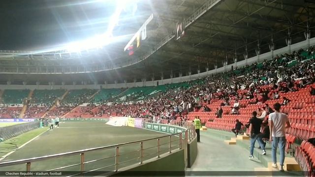"Ахмат - Арена" Грозный, Чеченская республика. Заскочили на матч, "Ахмат - Сочи" (Без комментариев)