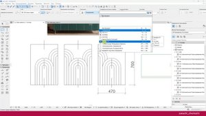 Создание дизайнерской тумбы ARCHICAD.