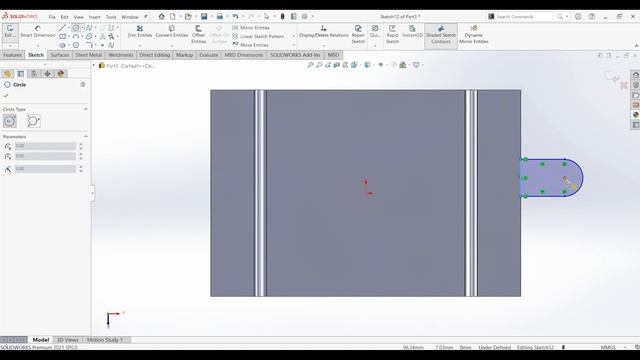 SolidWorks Tutorial | SolidWorks Sheet Metal Part Drawing | Part No 85