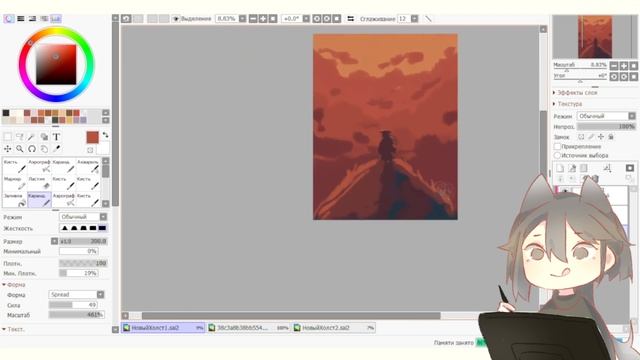 1 палитра 2 художника(а может и нет хаха) смотреть онлайн