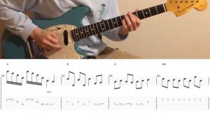 Canon Rock (guitar cover with tabs & chords)