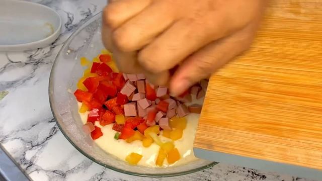 HOW TO MAKE SAVOURY WAFFLE  SAVOURY BREAKFAST WAFFLE  WAFFLE RECIPE  LATIFAHCOOKS