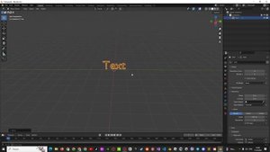 Как сделать светящийся текст в Blender // светящийся текст в Blender