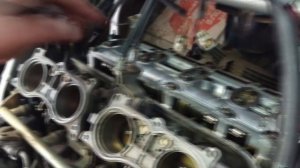 [ВРемонте] Honda CBR 600 F4i Проверка зазоров клапанов и замена натяжителя цепи ГРМ
