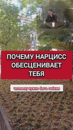 ПОЧЕМУ НАРЦИСС ОБЕСЦЕНИВАЕТ ТЕБЯ