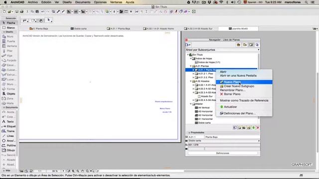 Como imprimir en archicad 90x60 doble carta