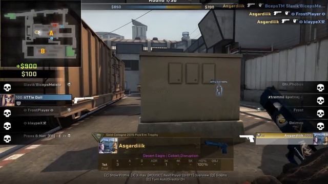 Counter strike Global Offensive Asgardik DEAGLE powa смотреть онлайн