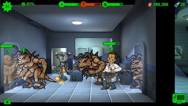 ЗАЩИТА ОТ КОГТЕЙ СМЕРТИ | Fallout Shelter Выживание [19]