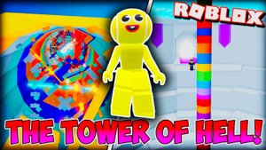Игра лэнд играем с сестрой в роблокс Башня Ада Tower of Hell  roblox