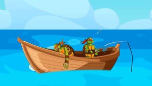Teenage Mutant Ninja Turtles 2d animation | Leonardo, Michaelangelo, Raphael, Donatello - who win?