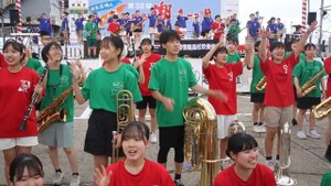 ウォームアップ / ジッパ・ディー・ドゥー・ダー - 札幌国際情報高校吹奏楽部  (SIT Band) -  第58回 おたる 潮まつり - 2024年