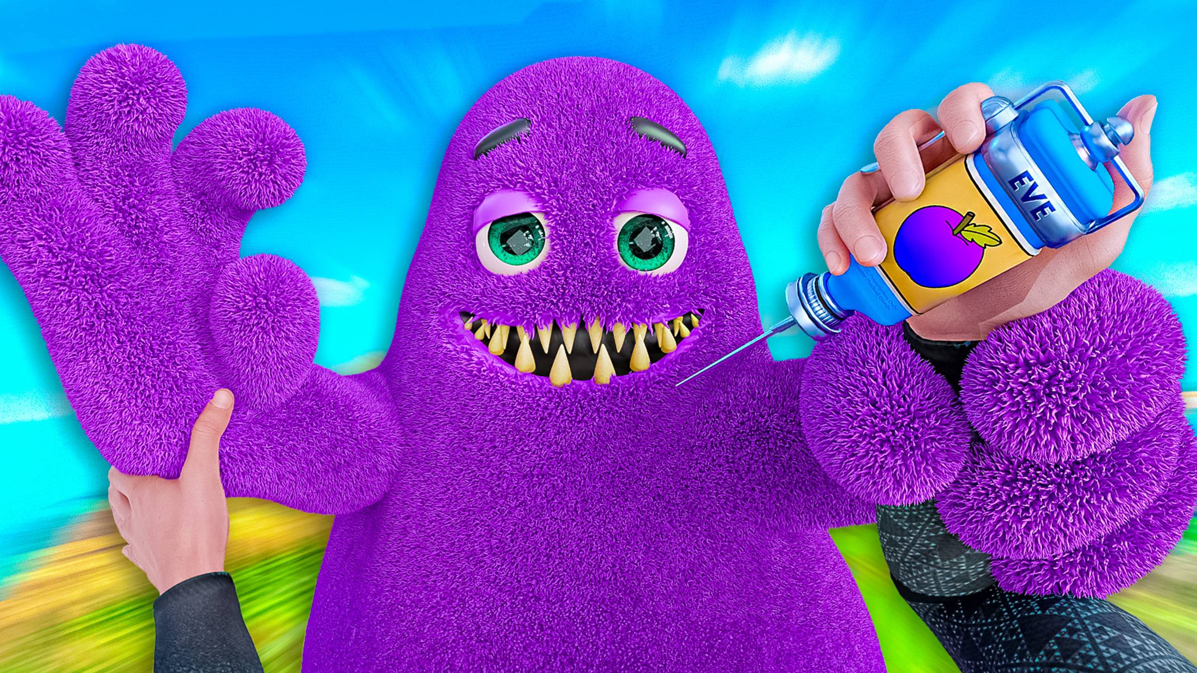 ГРИМАС ШЕЙК и НЕЗАКОННЫЕ Эксперименты С НИМ в VR из Grimace Shake Meme