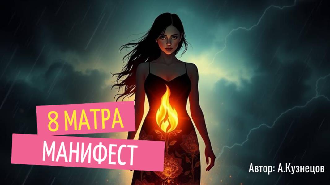 8 марта  - Негаснущий огонь - песня, поздравление