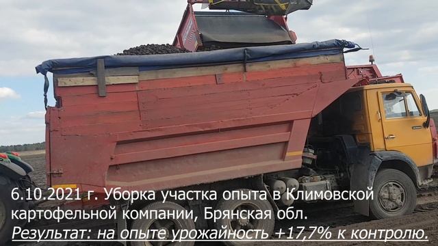 Результат проведения опыта микробиологического удобрения "Биогор - Ж" серии "КМ" смотреть онлайн