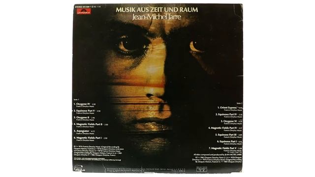 Виниловая пластинка Jean-Michel Jarre – Musik Aus Zeit Und Raum (1984), Polydor, South Korea
