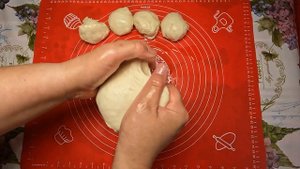 Deep-fried pies with jam\Пирожки с повидлом во фритюре