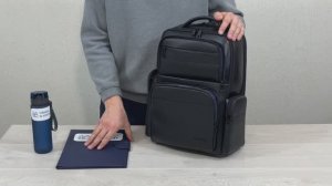 Обзор кожаного рюкзака для ноутбука Magellan MAG-A603-11351-12A Santiago Backpack 15.6″ USB
