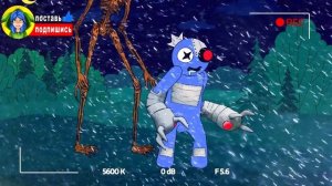 КИБОРГ СИНИЙ ДРУГ против СИРЕНОГОЛОВЫЙ || КРИПТИ Siren Head Song