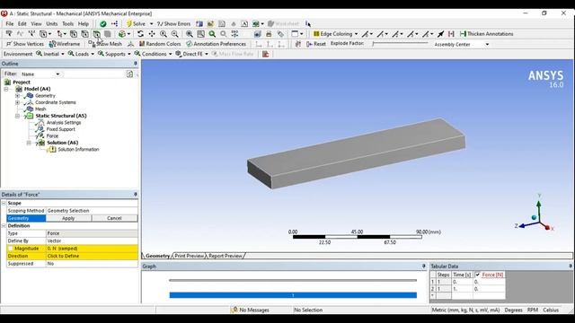 ANSYS Tutorials - Static Structural Analysis - 15