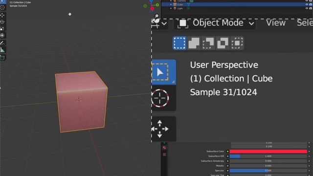 Subsurface / cycle / Blender смотреть онлайн