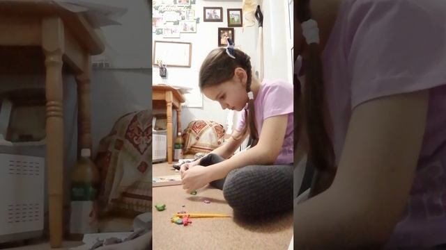 Лепим фигурки из пластилина