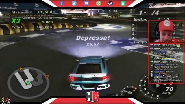 Need For Speed Underground 2  PT-BR | Continuando o Game ( AO VIVO )