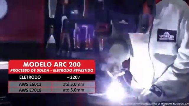Maquina Inversora De Solda Arc 160a - Worker смотреть онлайн