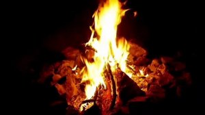 Горящий Костёр со звуком