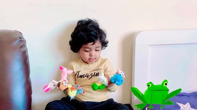 Animals Finger Family | Nursery rhyme смотреть онлайн