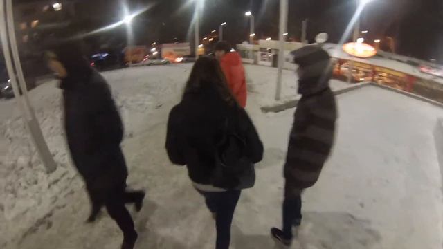 Trip to Cinema Night | Go Pro | Almaty смотреть онлайн